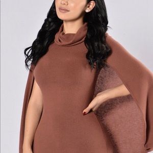 Cape sweater